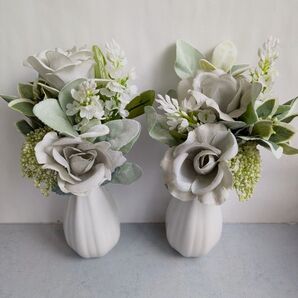 g-7 仏花*お供え花(一対二束) シックなクラシカル花束