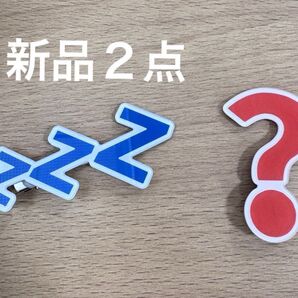 おでこにつけてる絵文字マーク ヘアクリップ ヘアピン 新品2点