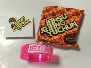 JYJ　ジェジュン　バングル　ステッカー入り　2010　SUMMER　a-nationグッズ