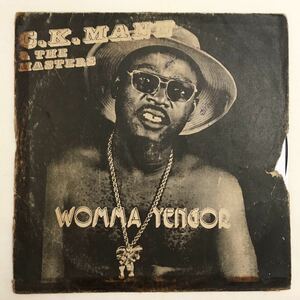 C.K. MANN & THE MASTERS / WOMMA YENGOR / ESSIEBONS EBLS 6195 ガーナオリジナル盤 LP ハイライフ名盤 アフリカ音楽 レコード
