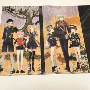 刀剣乱舞 とうらぶ 本丸博 クリアファイル 一期一振 平野藤四郎 前田藤四郎 厚藤四郎 乱藤四郎 秋田藤四郎