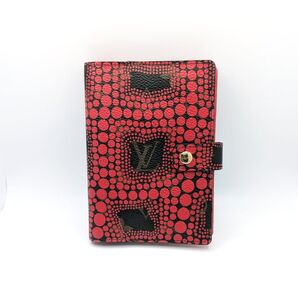 未使用品! ルイヴィトン LOUIS VUITTON アジェンダPM 草間彌生コラボ モノグラムタウン