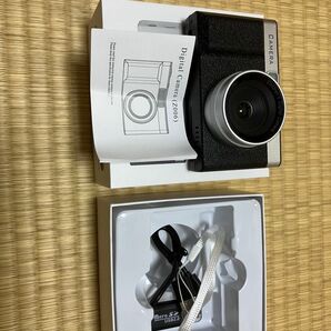 デジタルカメラ 1080p対応 9600万画素 8倍デジタルズーム AF自動フォーカス 600mAhバッテリー