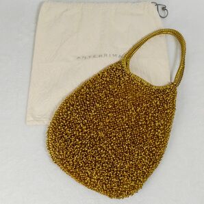 ANTEPRIMA アンテプリマ ワイヤーバッグ ゴールド ハンドバッグ