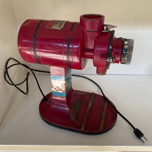 フジローヤル 電動コーヒーミル R-440 コーヒーミル 業務用 昭和レトロ B