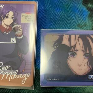 ブルーロック 焼きたてパンとテイクアウトドリンク 東京キャラクターストリート カード 玲王 御影玲王