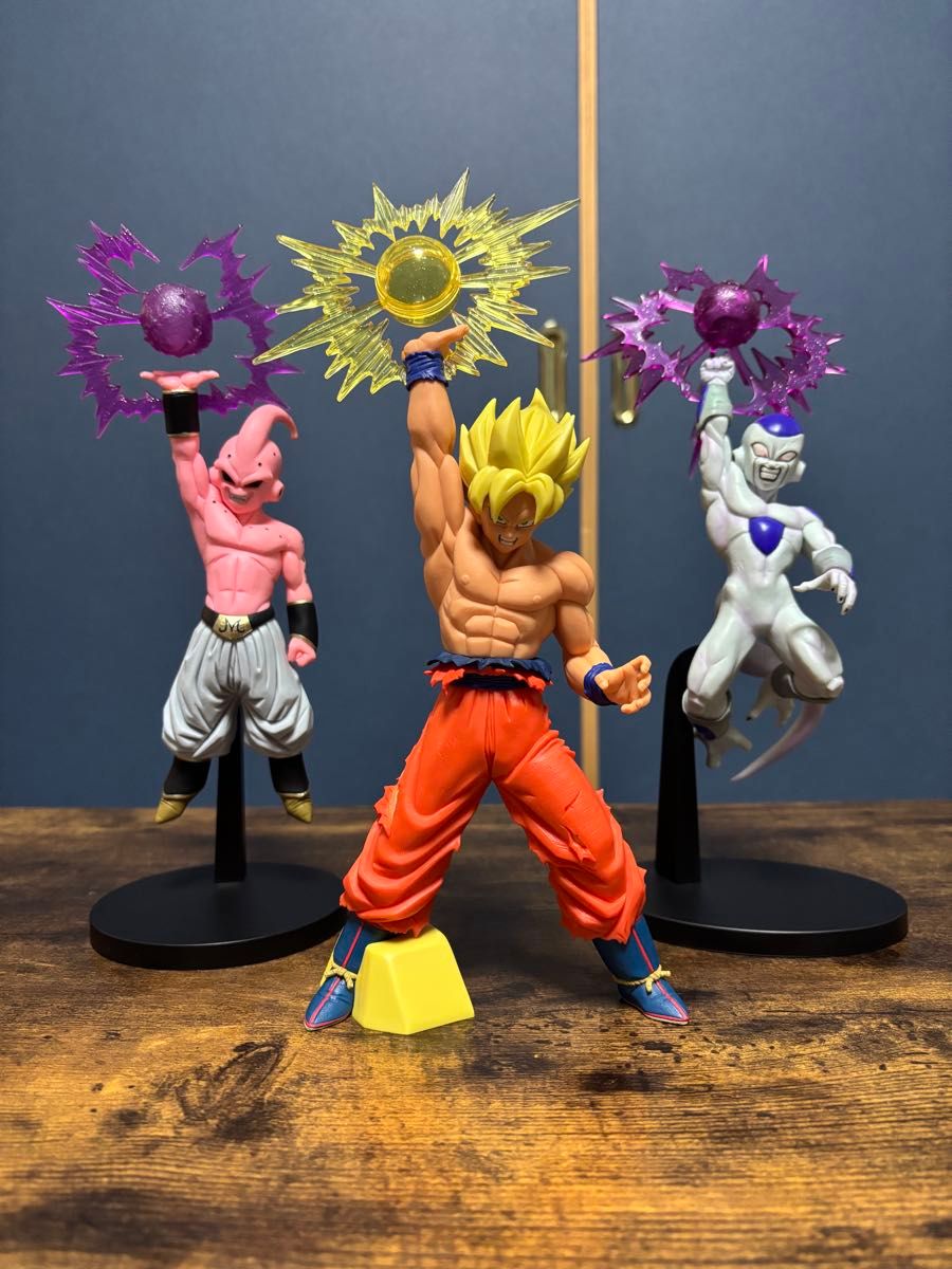 ドラゴンボールZ G materia 孫悟空&フリーザ&魔人ブウ フィギュアセット BANDAI