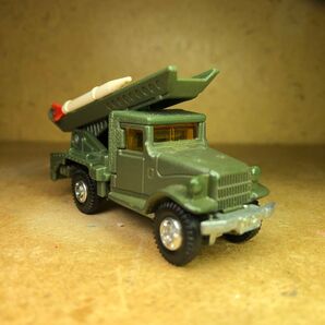 トミカ 日本製 トヨタTOYOTA TYPE HQ15V自衛隊ロケット車美品箱無