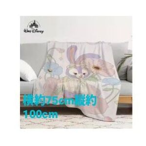 大幅★最終♪いいね★ありがとうお値下げ★新品のディズニー ステラ・ルー ブランケット 花柄 かわいい 横約75cm縦約100cmD