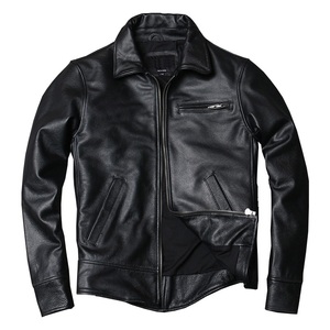  gentleman protection against cold . manner exceptionally effective bike motorcycle leather jacket men's original leather bike multifunction rider's jacket size S-4XL selection product number 1126