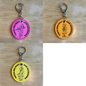 3つセット!ワッペンキーホルダー