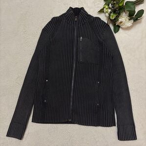 価格変更しております。Calvin Klein カルバンクライン コットン ドライバーズ ブラック Y2K 長袖 ジップアップ