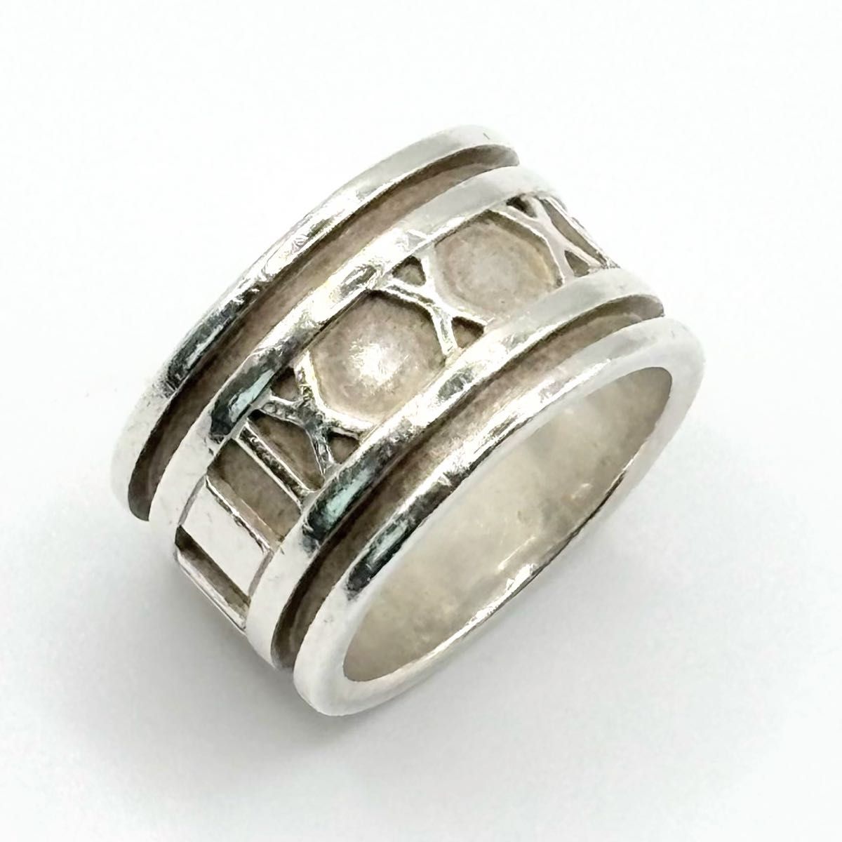 ティファニー 12号 アトラス ワイドリング シルバー 指輪　メンズ　レディース アクセサリー SV925