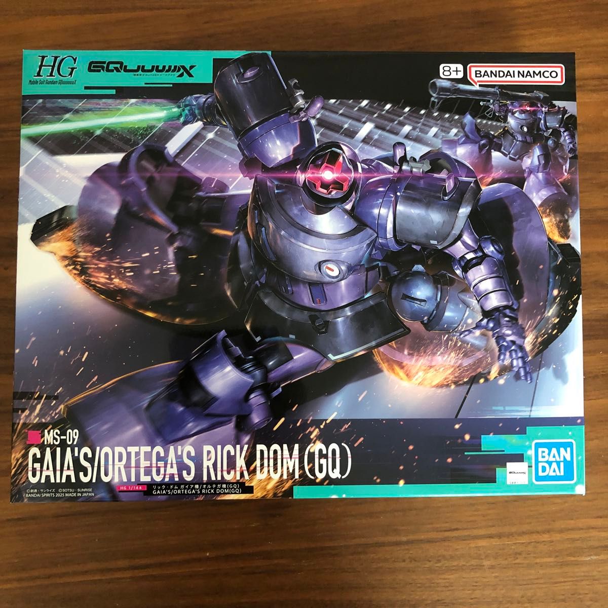 HG MS-09 リック・ドム ガイア/オルテガ(GQ) 2個セット HG MS-09 リック・ドム ガイア/オルテガ(GQ) 2個セット HG MS-09