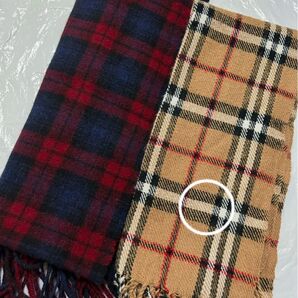 チェック マフラー