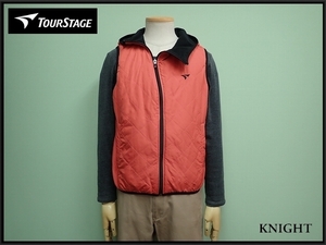 TOURSTAGE with a hood . cotton inside the best *M* Tour Stage / Golf / Zip the best Parker /20*10*5-15