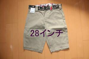 ☆即決 レア! 新品 W28 Dickies GREEN DAY コラボ ハーフパンツ ショートパンツ ワークパンツ グリーン・デイ ディッキーズ Hi-STANDARD