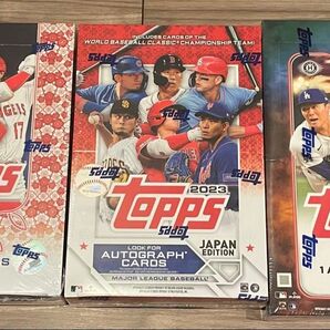 2022 2023 2024 Topps MLB Baseball JAPAN SPECIAL EDITION 3boxセット