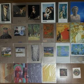 絵画系クリアファイル コレクション 24枚