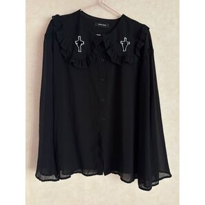 ブラウス 黒