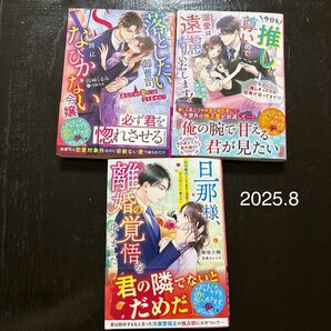 あなたの妻にはなりません!絶対に落としたい御曹司VS絶対になびかない令嬢 他2冊