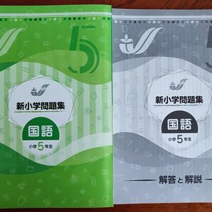 【最新版】 新品 新小学問題集 国語 小5【解答付】