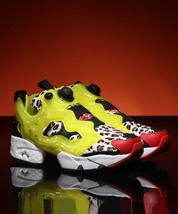 Reebok INSTAPUMP FURY atmos限定 レオパード・ハラコ シトロン 28cm_画像1