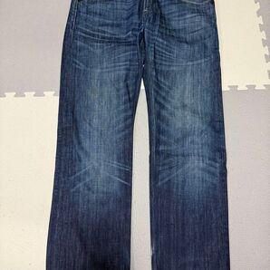 リーバイス 32x34 デニム ジーンズ ストレート ブルー系 カジュアル