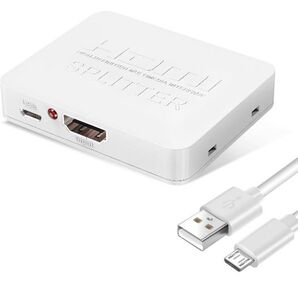 HDMI 分配器 1入力2出力 4K