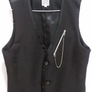 semantic design ジレ ベスト ブラック Lサイズ