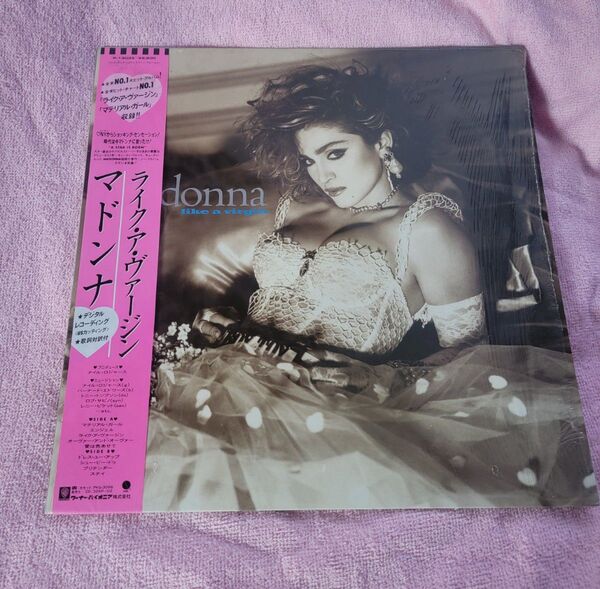 ★マドンナ ライク・ア・ヴァージン★ like a virgin★ LPレコード★