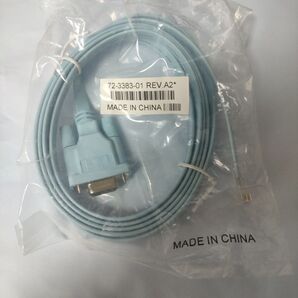 コンソールケーブル RJ45(オス) - D-Sub9ピン(メス)