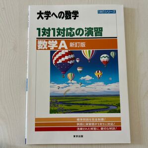 大学への数学 1対1対応の演習 数学A 新訂版 東京出版