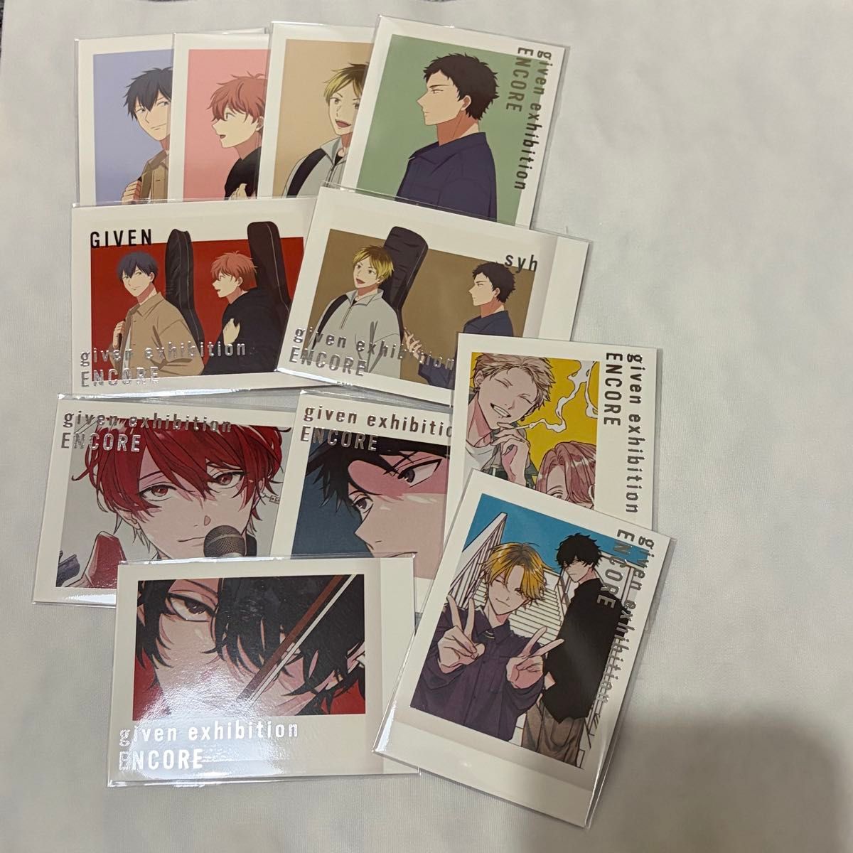 ギヴン展 東京凱旋 ENCORE 購入特典 ぱしゃこれPREMIUM 全11種
