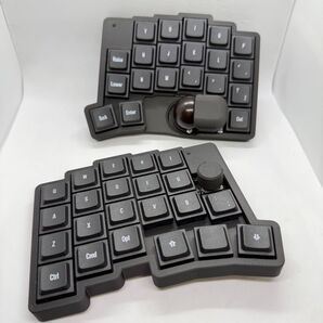 roBa-LP フルセット 無線接続 左右分割 トラックボール キーボード