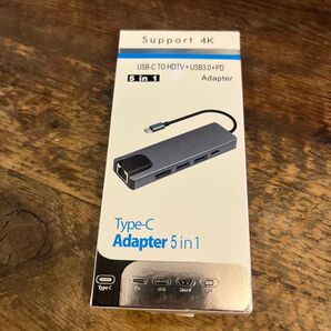 TypeCアダプター to HDMI LAN USB PD LAN