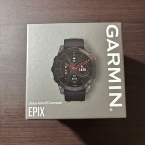 GARMIN(ガーミン) epix Sapphire Carbon Gray DLC Ti/Black
