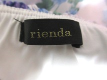 定価5,500円 rienda リエンダ ティアードフラワーベアトップ_画像5