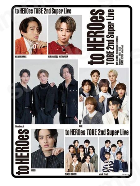 to HEROes TOBE 2nd Super Live ブランケット Number_i ブランケット