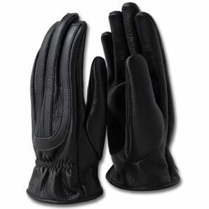 アンクラウド レザーグローブ ブラック