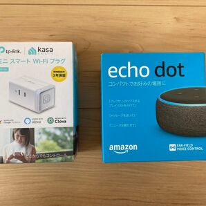 tp-link ミニスマートWi-Fiプラグ HS105 & Echo Dot 2個セット