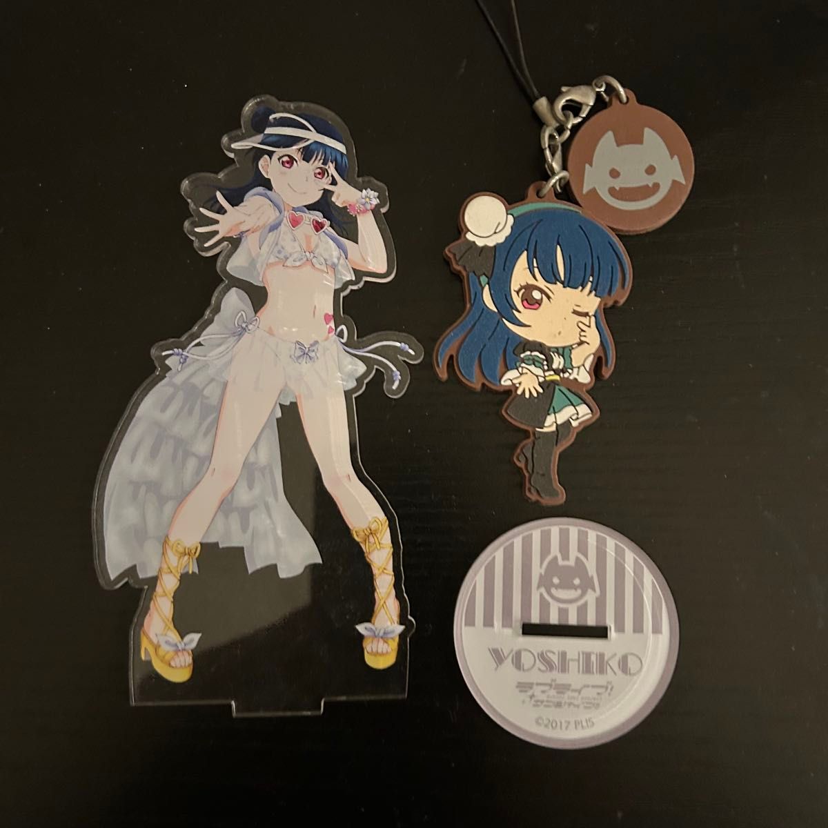 ラブライブ サンシャイン 津島善子 アクリルスタンド ラバーストラップ