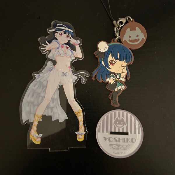 ラブライブ サンシャイン 津島善子 アクリルスタンド ラバーストラップ