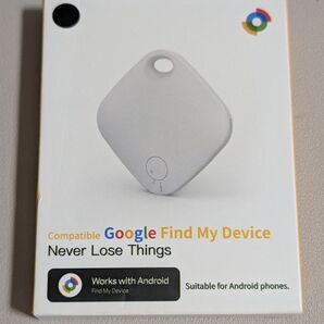 Google Find My Device対応 紛失防止タグ・スマートタグ 黒