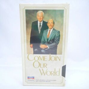 アムウェイ COME JOIN OUR WORLD VHSビデオテープ 非売品 未開封