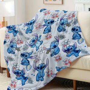 【限定SALE11月5日まで3,000→2,680円】新品未使用 100×150㎝ ブランケット スティッチ リロアンドスティッチ