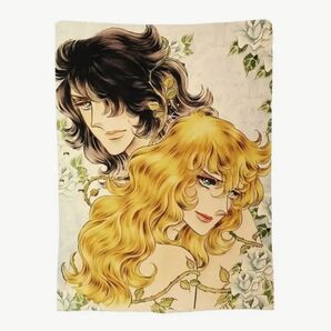 【限定SALE!11月5日まで2,880→2,580円】新品未使用 ふわふわブランケット ベルサイユのばら オスカル アンドレ