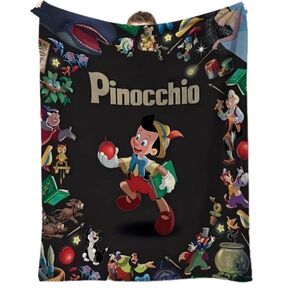 【限定SALE!11月5日まで2,480→2,180円】新品未使用 ふわふわブランケット ピノキオ ディズニー