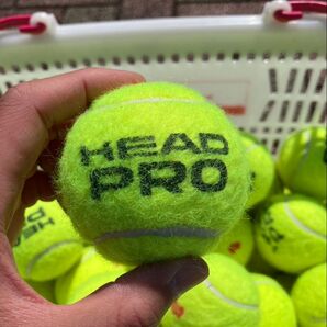 美品テニスボール50球以上HEAD PRO&FORT6球以上