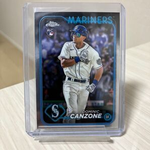 MLB 2024 TOPPS CHROME ドミニク・キャンゾーン Dominic Canzone ベースカード